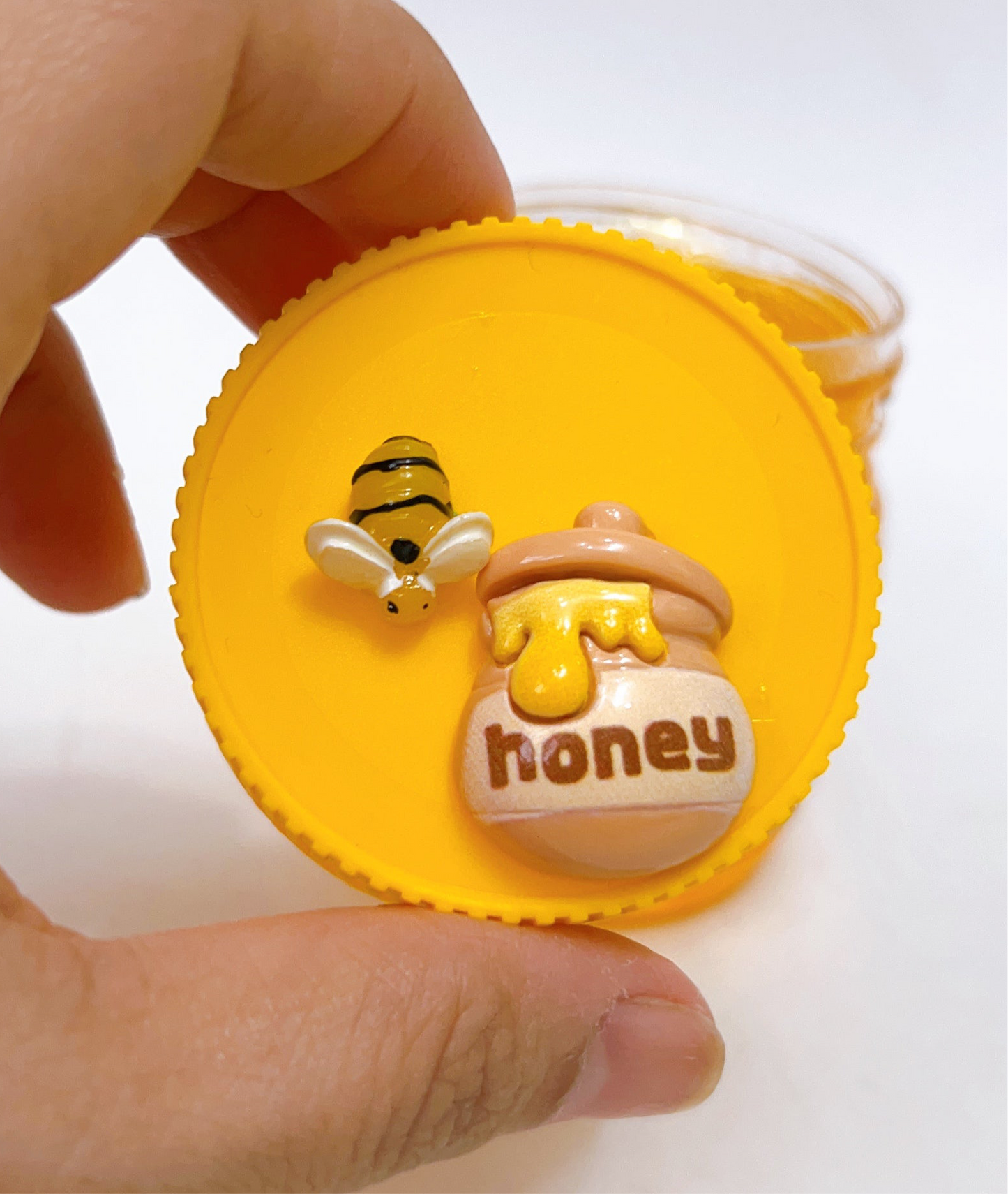 Raw Honey Clear Scented Slime Toy