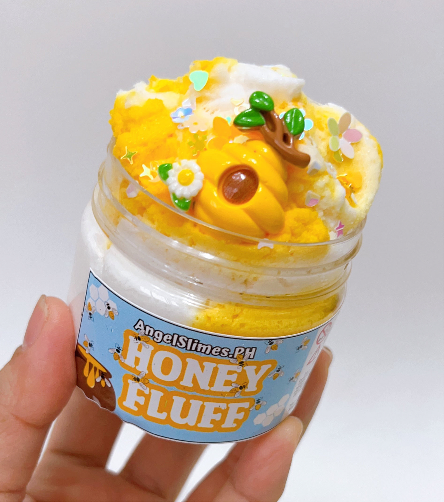 Honey Fluff Cloud Slime