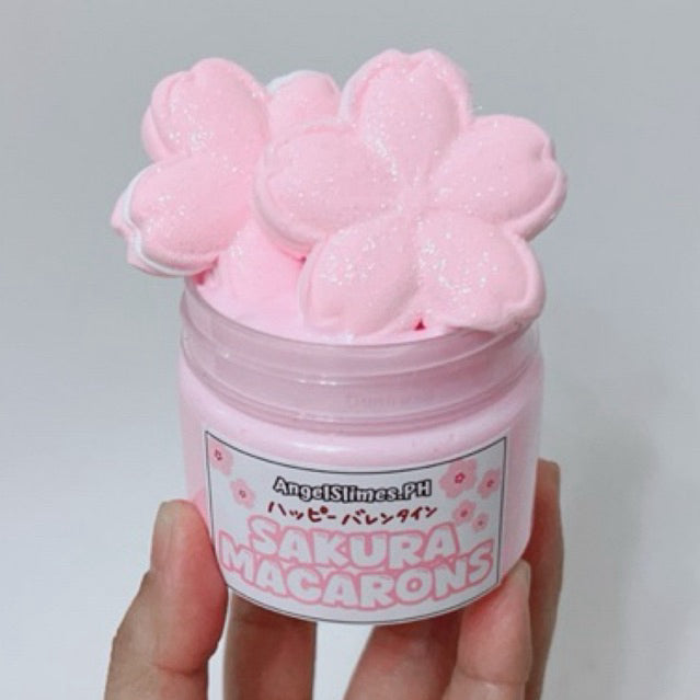 Sakura Macarons