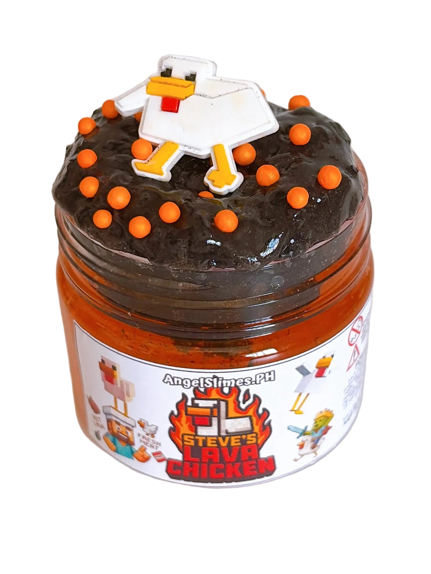 Mnecraft Steve Lava Chicken Scented Slime Toy