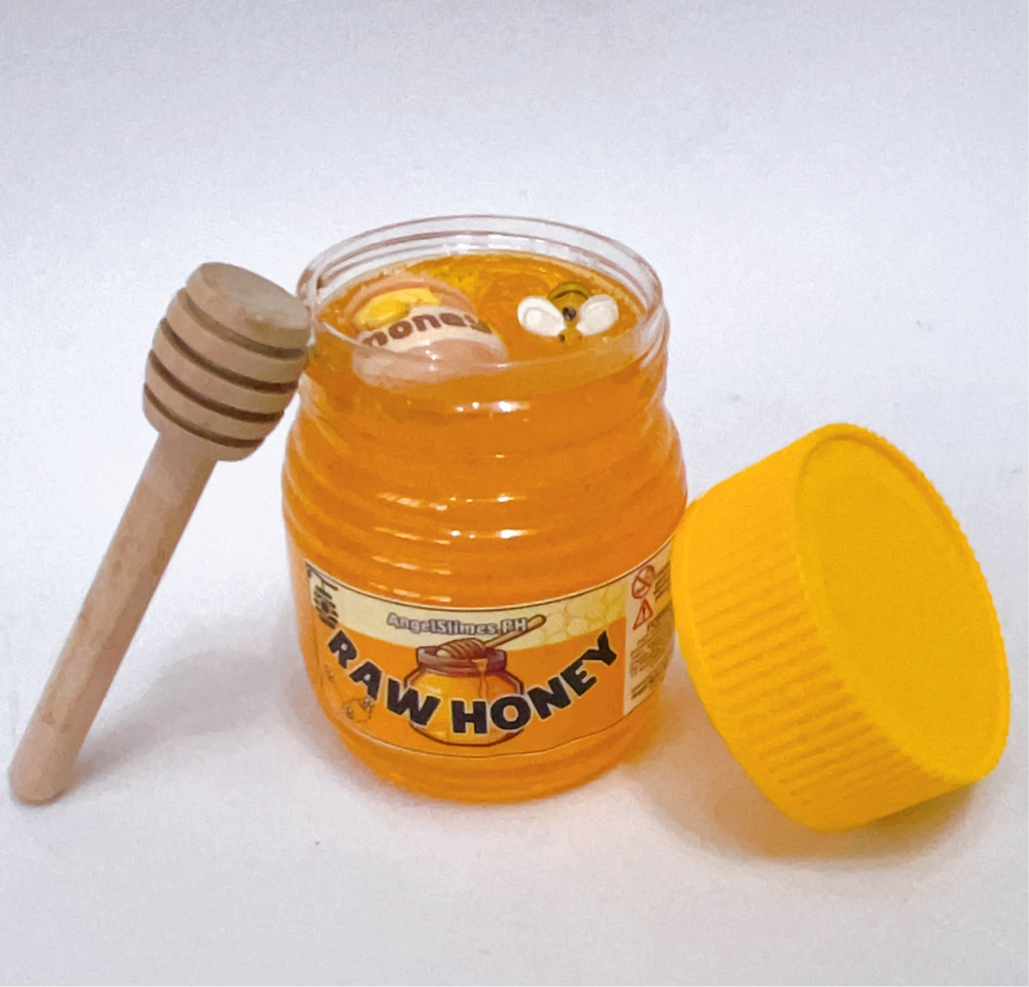 Raw Honey Clear Scented Slime Toy