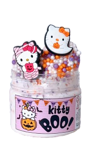 Halloween Slime Kitty Boo