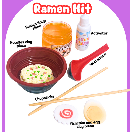 Ramen Noodles Slime Kit for Kids